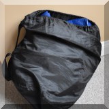 Z06. Inflatable bed in storage bag.